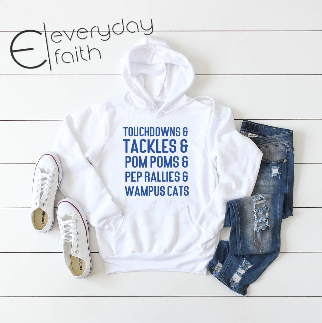 Touchdowns, Tackles, and Pom Poms; Conway Wampus Cats; Conway High School