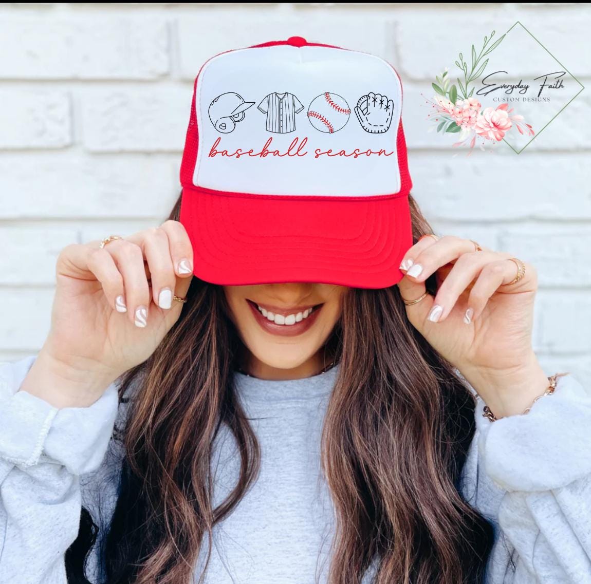 Baseball Season Trucker Hat