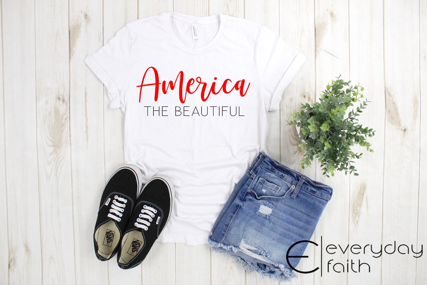 America the Beautiful; July 4th; Independence Day; Fourth of July; Summer Shirt
